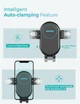Беспроводная автомобильная зарядка MPOW CA148B Wireless Car Charger Mount 10 W / 7.5 W Б/У - изображение 3