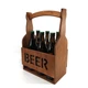 Ящик для пивных бутылок BEER 23х36х16 см Мастерская мистера Томаса фанера 10 мм полисандр - изображение 1