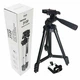 Телескопічний Штатив Tripod 3120 для камери або телефону трипод Чорний (866502) - зображення 1