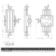 Стол 2-х координатный CNCPROM CT-355х140-2W (NR) 3 штурвала (10-718) - изображение 4