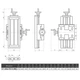 Стол 2-х координатный CNCPROM CT-555х195-R (NR) 2 штурвала и линейка (10-717) - изображение 4