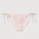 Нижняя часть купальника женская H&M 6297589 36 Нежно-розовая с белым (AB5000000528196_PS2030000085804) - изображение 1
