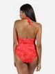 Купальник суцільний жіночий Regatta Flavia Costume RWM019-HT1 12 Червоний/Тропічний (5057538876374) - зображення 2