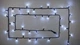 Світлодіодна гірлянда Delux String 100LED IP44 EN 10 м Білий/чорний (90016597) - зображення 1