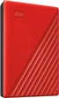 Dysk twardy Western Digital My Passport 2TB WDBYVG0020BRD-WESN 2.5" USB 3.0 External Czerwony (0718037870168) - obraz 3