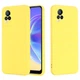 Силиконовый (TPU) чехол Deexe Silicone Case для VIVO V21e - Yellow - изображение 1