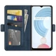 Чохол Deexe Retro Wallet для Realme C21Y / C25Y - Blue - зображення 5