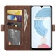 Чохол Deexe Retro Wallet для Realme C21Y / C25Y - Coffee - зображення 5