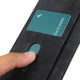 Чехол-книжка с застежкой KHAZNEH Retro Wallet для Samsung Galaxy S22 Ultra - Black - изображение 8