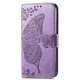 Чехол-книжка с рисунком UniCase Butterfly для Xiaomi Redmi 10 / 10 (2022) / 10 Prime - Light Purple - изображение 3