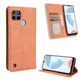 Чехол Deexe Retro Style для Realme C21Y / C25Y - Brown - изображение 8