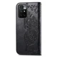 Чехол-книжка с рисунком UniCase Butterfly для Xiaomi Redmi 10 / 10 (2022) / 10 Prime - Black - изображение 4