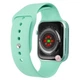 Smart Watch Series 7 N76, 44mm Aluminium, голосовий виклик, бездротова зарядка, mint - зображення 5