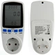 Ватметр CAT II (PP-3454) енергометр 3680W / 16А з підсвічуванням Sinotimer - зображення 2