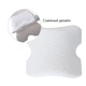 Подушка туннель для шеи из пены с эффектом памяти Memory Foam Pillow изогнутая - изображение 4