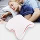 Подушка туннель для шеи из пены с эффектом памяти Memory Foam Pillow изогнутая - изображение 8