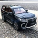 Машинка Lexus LX570 металлическая моделька игрушка коллекционная 21 см Черный (8340711) - изображение 5