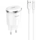 СЗУ 1USB Hoco C37A White + USB Cable Type-C (2.4A) - изображение 3