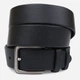 Ремень мужской из натуральной кожи Vintage leather-20735 129 см Черный - изображение 1