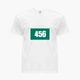 Футболка мужская Номер 456 Ли Чжунг-Чжае Игра в кальмара (Squid Game) (9223-3362-8) L Белая - изображение 4