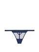 Комплект 2-Push-up+стрінги Victoria's Secret 370-037 70В-ХS Синій - зображення 3
