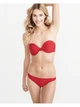 Купальник роздільний бандо Abercrombie & Fitch 0373-500 75D/М Червоний - зображення 1