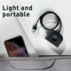 Адаптер Hub USB-Хаб Baseus Square round 4в1 USB 3.0 х 1 USB 2.0 х 3 1 м Black (CAHUB-AY01) - изображение 4
