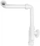 Сифон для раковины McALPINE с патрубком пристенный 1 1/4"х32 мм HC13SPS-X32PF белый (5036484093738) - изображение 1