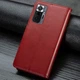 Чехол-книжка Epik Elegant для для Xiaomi Redmi Note 10 Pro / 10 Pro Max Красный - изображение 6