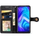 Чехол-книжка GETMAN Gallant (PU) кожаный для Xiaomi Redmi Note 9 / Redmi 10X Черный - изображение 3