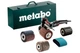 Щеточная шлифмашина Metabo SE 17-200 RT Set, 1700 Вт, полноволновая электроника Vario-Tacho-Constamatic (VTC) с регулировочным колесом (Металлический ящик) 602259500 (5649) - изображение 1