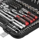 Набор инструментов 1/2" & 3/8" & 1/4", 171ед., cr-v storm Intertool (ET-8171) - изображение 5
