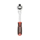 Рукоятка з храповим механізмом поворотна, 72 зуби 1/2”, Cr-V STORM INTERTOOL ET-8009 - зображення 3