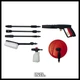 Миття високого тиску te-hp 140, 1900 Вт, 140 бар, 420 л/ч Einhell (4140760) - зображення 2