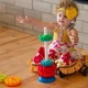 Розвиваюча іграшка Fat Brain Toys Пірамідка гвинтова тактильна SpinAgain (F110ML) - зображення 4