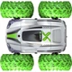 Радиоуправляемая игрушка Silverlit Exost 360 CROSS II, 118 2,4 ГГц, зеленая (20257-1) - изображение 3