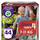 Підгузник Libero UpGo 4 7-11 кг 44 шт (7322541089409) - зображення 1