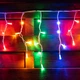 Гірлянда YES! Fun штора LED вулична 80 ламп, IP65, багатобарвна (801169) - зображення 1