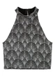 Топ H&M S Черно-белый 0601638 - изображение 1