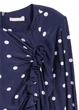 Платье H&M 32 Синий 0584969_горох_18 - изображение 2