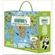 Sassi Travel, Learn and Explore: Animals: Endangered Species of the World Carry Puzzle. Sassi. ISBN:9788830302594 - изображение 2