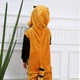 Детские Кигуруми Для Девочек Kigurumi Енот Красная Панда 145 - 155 см. Коричневый (2042) - изображение 5