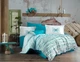 КПБ HOBBY Poplin Eldora бірюзовий 160*220/1*50*70 - изображение 1