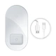 Заряджання Qi BASEUS Simple 2in1 Wireless Charger Pro Edition For Phones+Pod |15W| (WXJK-C02) 4756970 - зображення 10