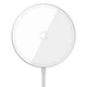 Беспроводное зарядное устройство BASEUS Simple Mini Magnetic Wireless Charger |Type-C cable 1.5m 15W|. White - изображение 2