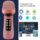 Караоке мікрофон безпровідний Wster WS-898 (USB, microSD, AUX, FM радіо, Bluetooth 5.0) Чорний - зображення 4