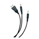 Игровые наушники с микрофоном JEDEL GH230 проводные c LED RGB подсветкой Black (GH230) - изображение 7