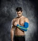 Рукав компресійний SELECT Compression sleeve 6610 XL блакитний - изображение 1