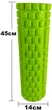 Массажный ролик Grid Roller YogaLife 45х14 см салатовый (роллер, валик, цилиндр для МФР и йоги, массажер для спины, ног, рук, шеи) YL-GR2.1-G - изображение 1