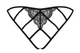 Відкриті трусики Obsessive Miamor Crotchless Panties цвет черный размер L/XL (20924005015000000) - зображення 4